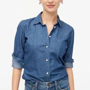 J crew | Denim Button Down Shirt XXS